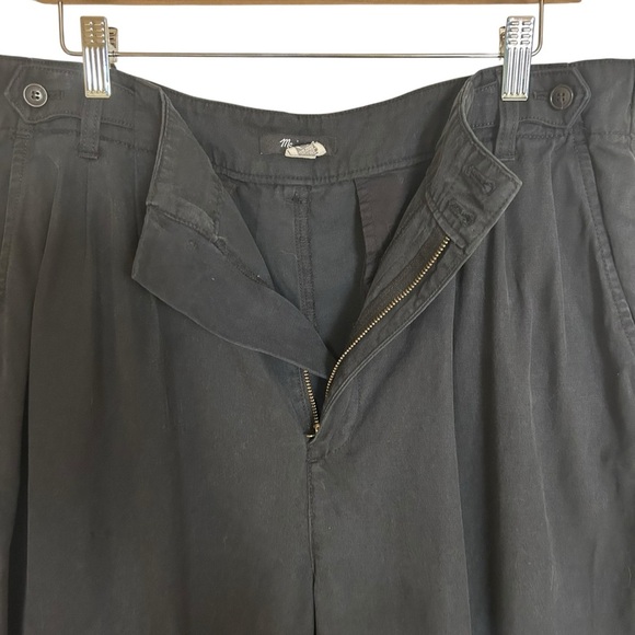 Madewell Harlow Black Wide-Leg Pant 16 Buisness Casual Soft - Picture 8 of 15
